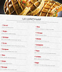 Waffle Factory Alma menu