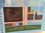 Mm Leckerbar menu