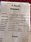 Il Baretto menu