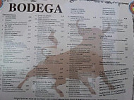 Spanisches Bodega (im Apparthotel) menu