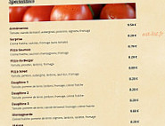 Pizza La Croix D'or menu