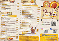Venezia Pizzeria Kebab Haus menu