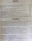 Verona menu