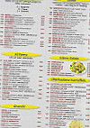 Napoli Pizzeria menu