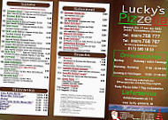Lucky Pizzeria menu