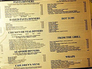 Delizia Pizza Kitchen menu