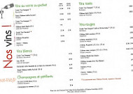 Restaurant Les Frangins menu