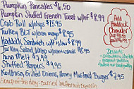 Sylvia's Cafe menu