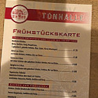 Tonhalle Kaiserswerth menu