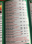 Pizzeria Napoli menu