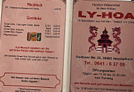 Ly-Hoa Asia Imbiss menu