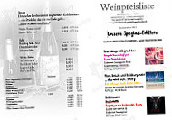 Gutshof Bauer's Stuben Weinstube Bauernstube menu