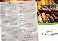 Saschas Kochschmiede menu