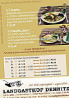 Landgasthof Dehnitz menu