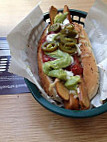 Primo's Gourmet Hot Dogs food
