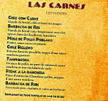 L'Hacienda menu