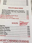 Asia Eatery menu