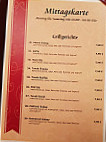 Grillhaus Pinocchio menu