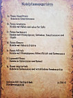 Grillhaus Pinocchio menu
