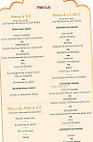 Almas Kashmir menu