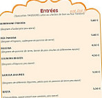 Almas Kashmir menu