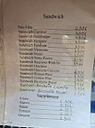 Friterie De L'orchidée menu