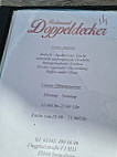 Restaurant Doppeldecker menu