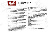 Max menu