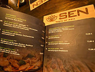 Sen Taste Of Asia menu