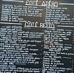 Cafe De La Fontaine menu