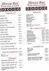 herzoBar menu