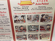 Asiapalast-Soest menu