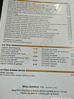 Le Soprano St Germain En Laye menu