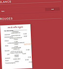 Le Brasserie De L' Hôtel De Ville menu