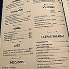 Montmartre en Coyoacan menu
