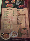 El Agave Mexican menu