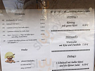 Restaurant Vogtskeller menu