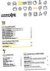 L'Atelier Renault Cafe menu