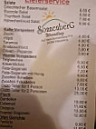 Sonnenberg menu