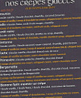 Creperie Le Saint Malo menu