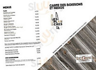 Les Planches menu