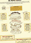 L'authentique Burger menu