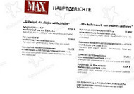 Max menu