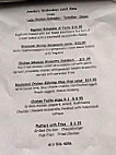 Amedeos Pizzeria menu