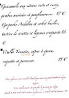 L'Horloge menu