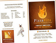 Pizza Vita menu