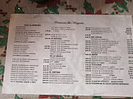 Las Margaritas Restaurante menu