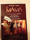La Mama menu