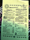 Ramona's Cafe menu