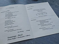 Gasthaus Beckmann menu